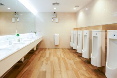 Commercial Toilet Installation detail